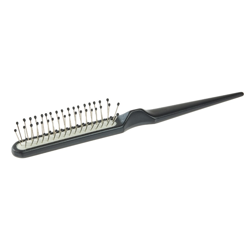 Keller Toupierbürste mit Noppen 210 x 30 mm weiß