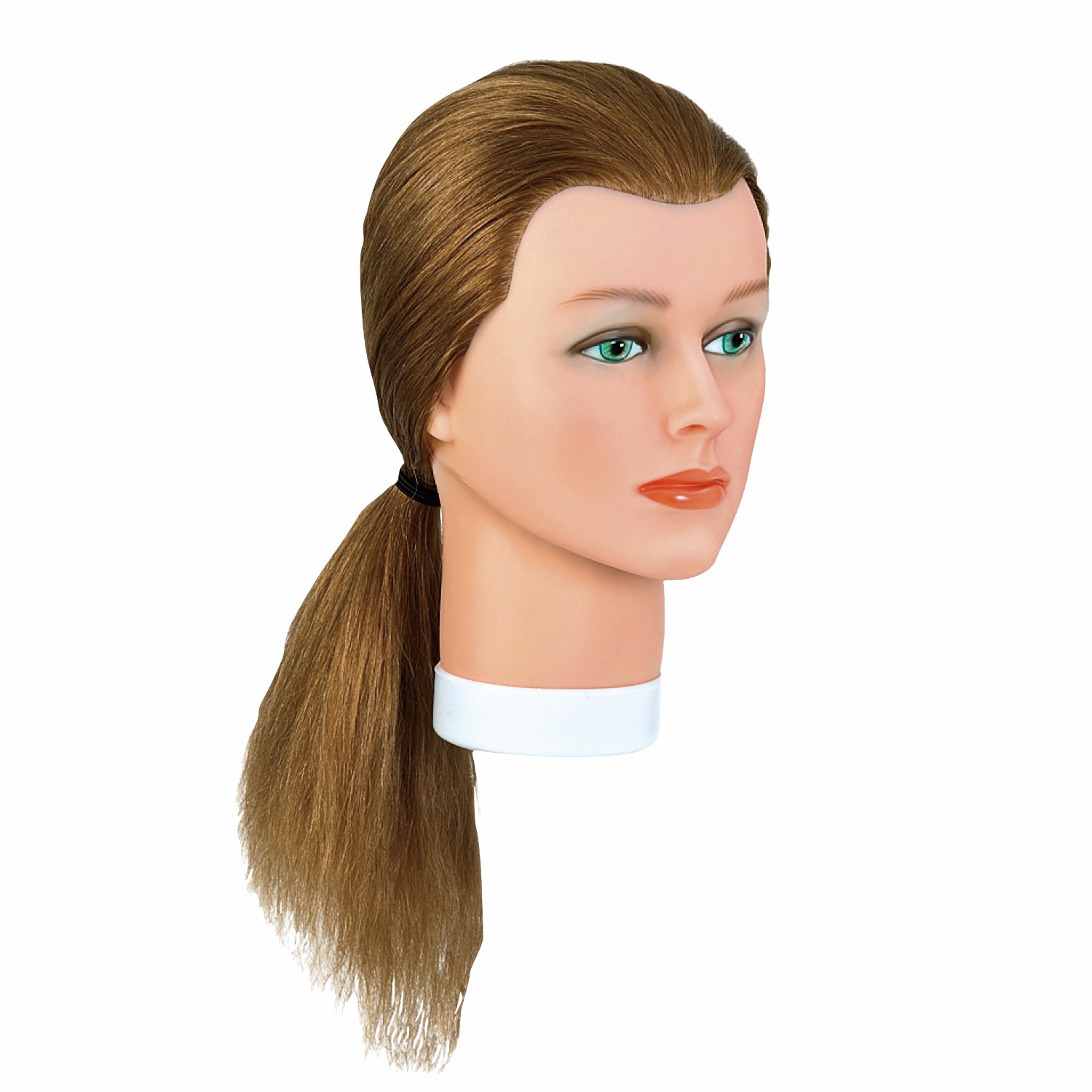 Bergmann Übungskopf Junior Blond Echthaar 30- 35 cm