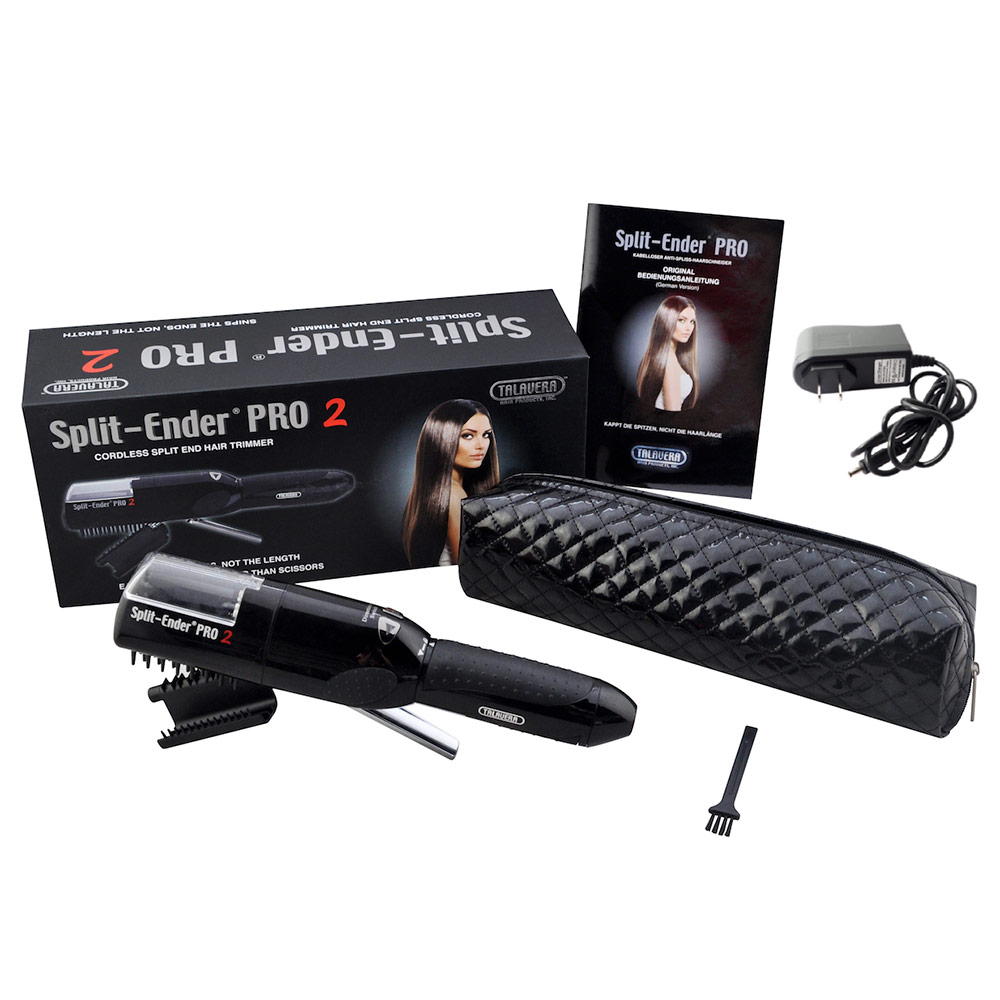 Talavera Split-Ender Pro 2 Spliss-Entferner schwarz black gegen Spliss