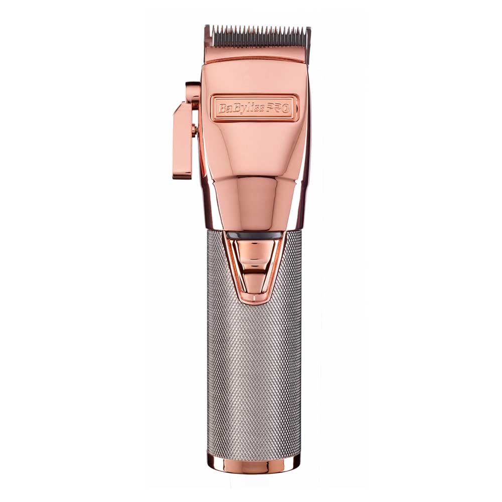 BaByliss PRO 4Artists Barber Clipper ROSEFX mit 8 Kammaufsätzen FX8700RGE
