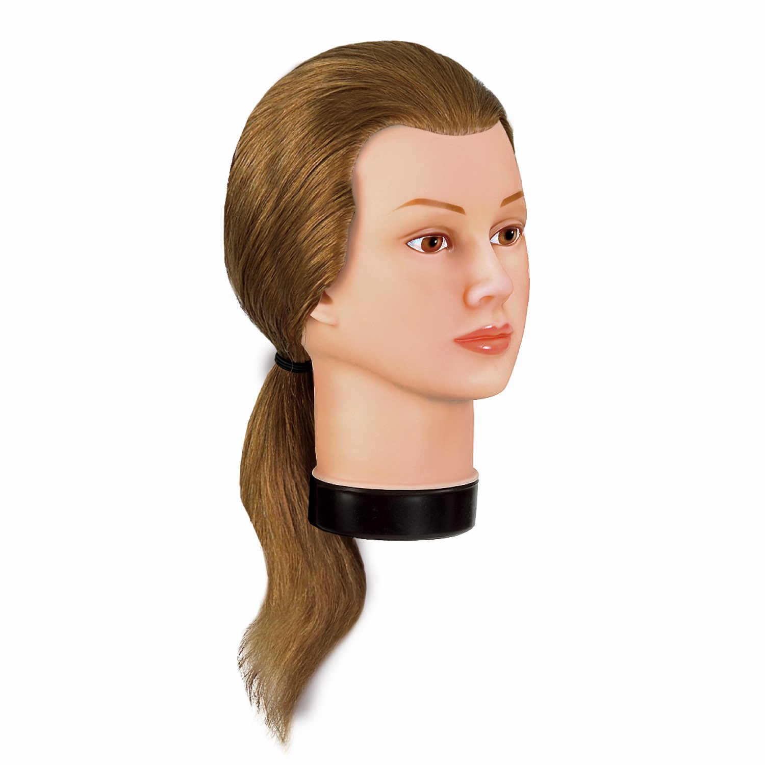 Bergmann Übungskopf Teeny Blond Echthaar 30-35 cm