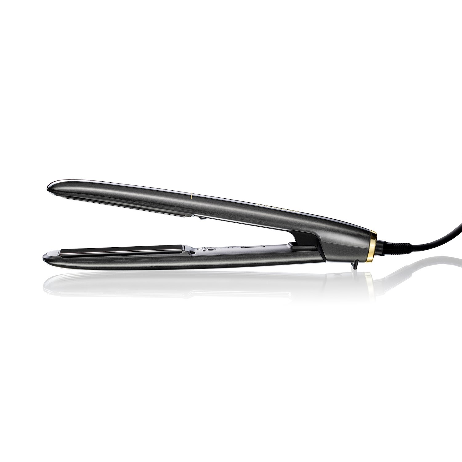 BaByliss PRO STILISTA grau & gold Glätteisen Haarglätter BAB3550OE