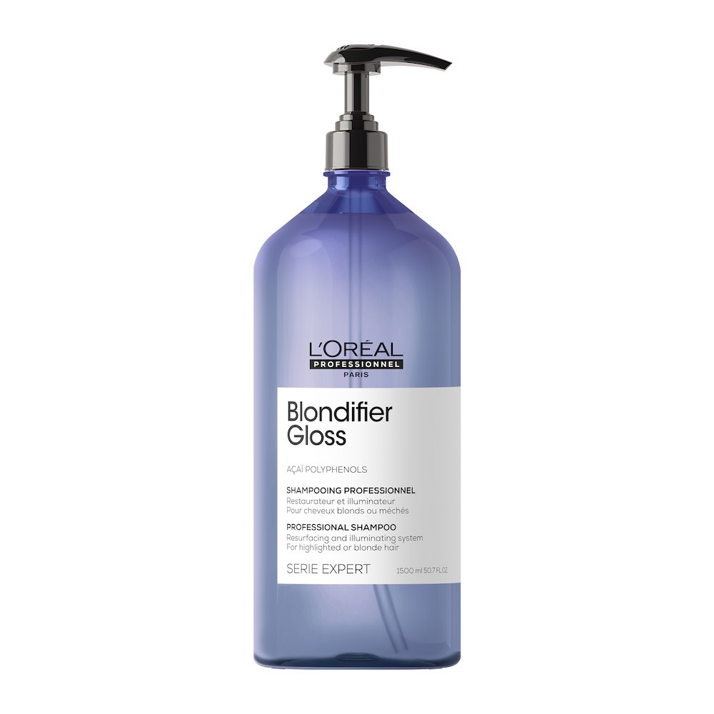 L'Oreal Professionnel Serie Expert Blondifier Gloss Shampoo 1500 ml L'Oreal Professionnel Serie Expert Blondifier Gloss Shampoo 1500 ml