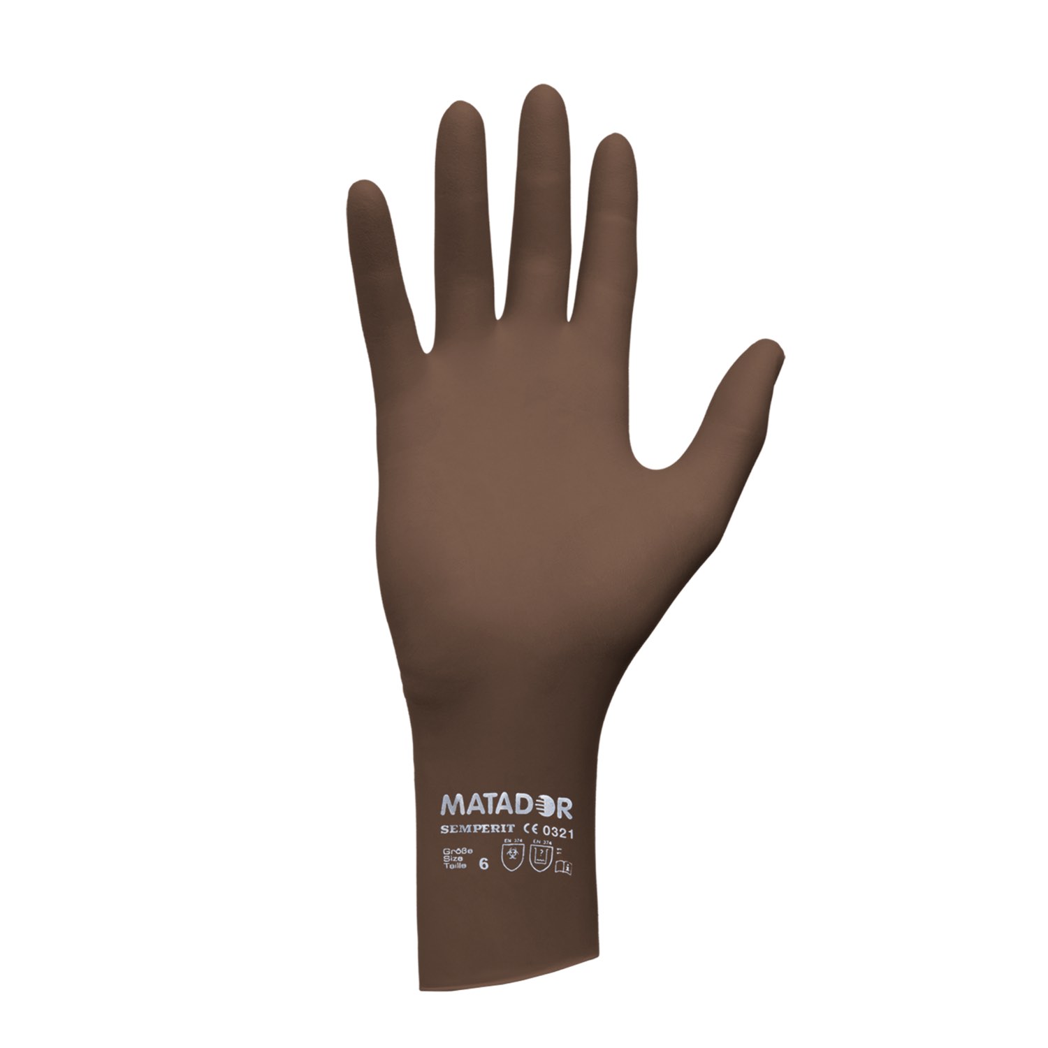 Matador Latex-Friseurhandschuhe Größe 8,0