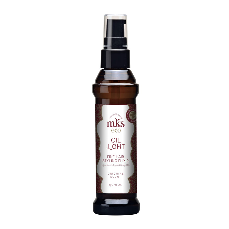 mks eco Marrakesh Oil light Arganöl Hanfsamenöl für Glanz und Feuchtigkeit 60 ml
