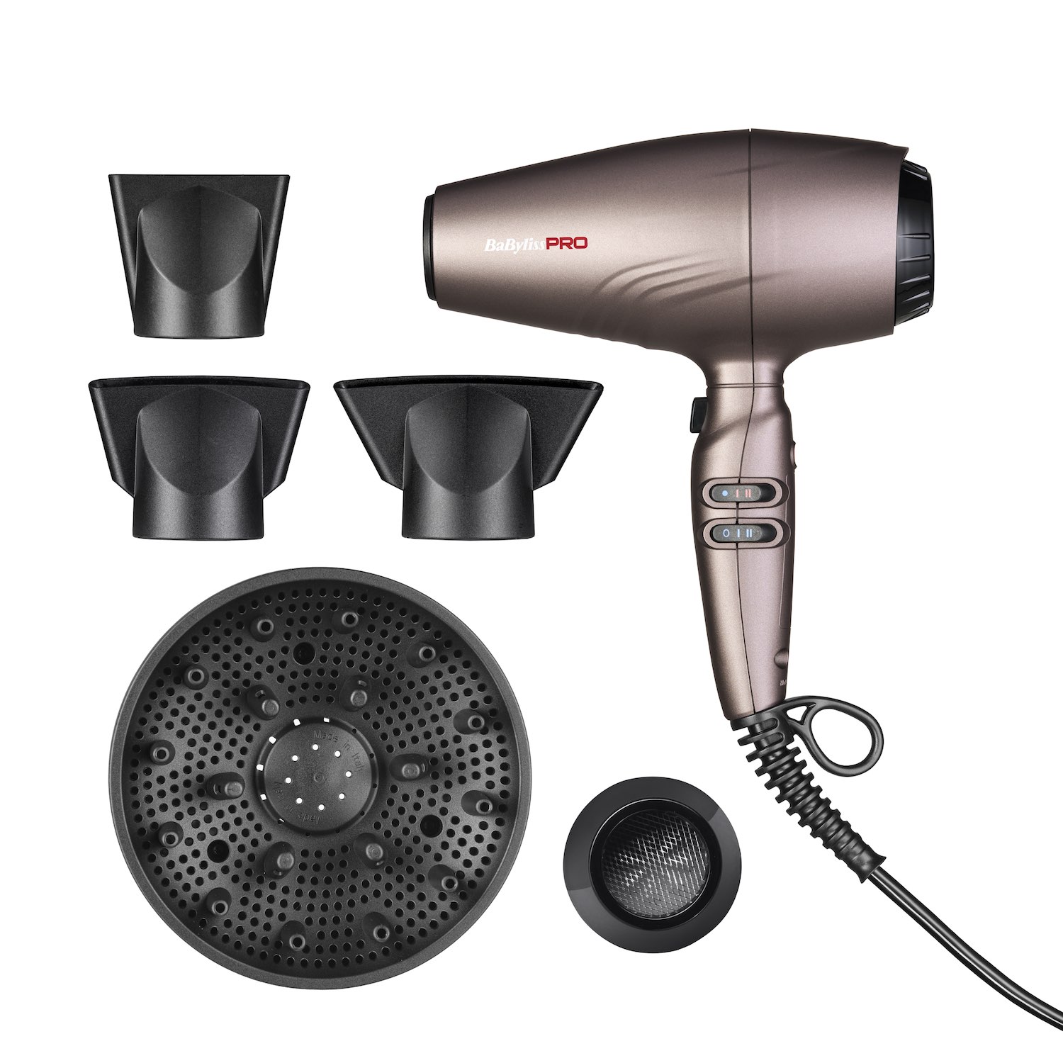 Babyliss PRO Haartrockner Poderoso 2400 Watt BAB7550E