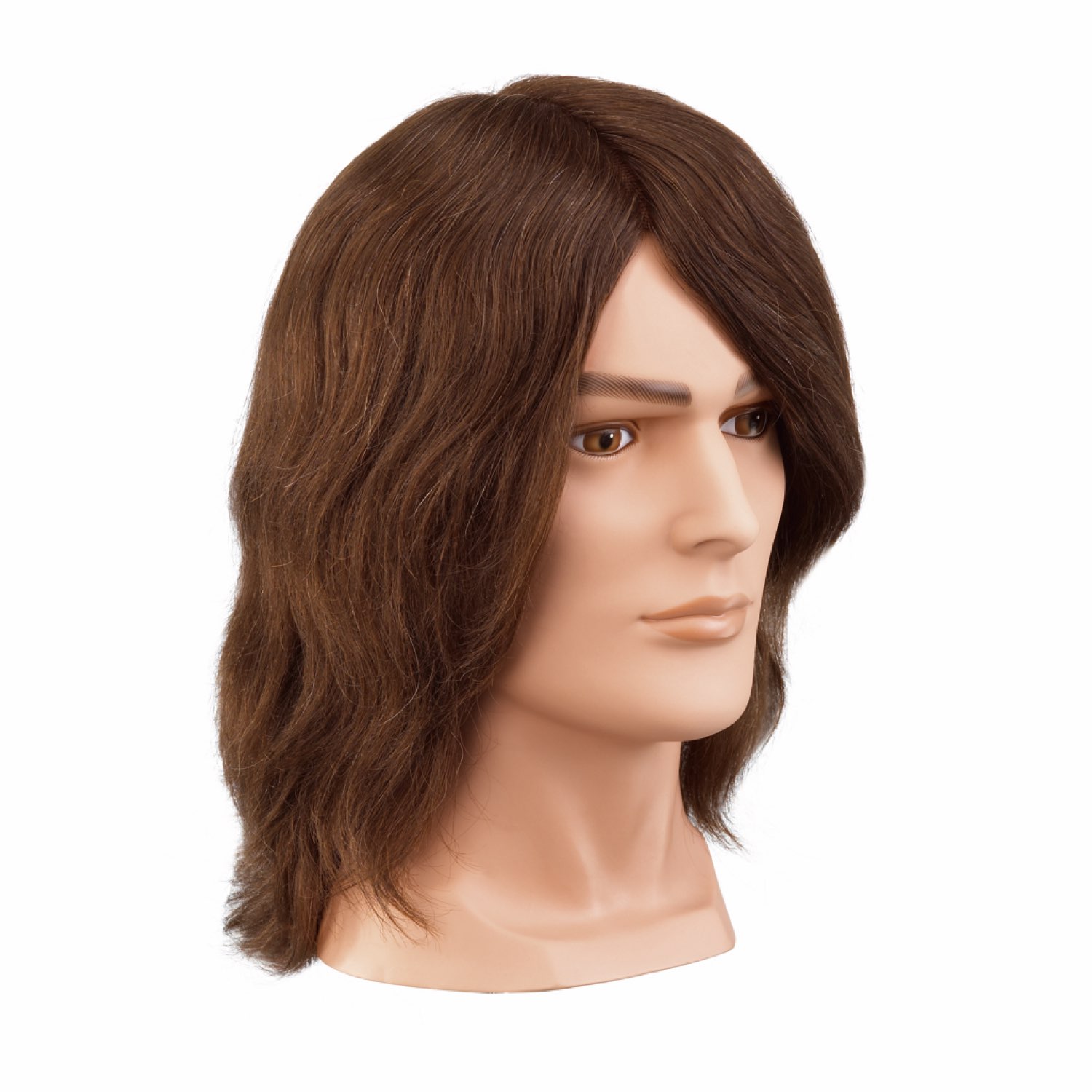 Bergmann Übungskopf Amigo Braun ohne Bart - ca. 20 cm