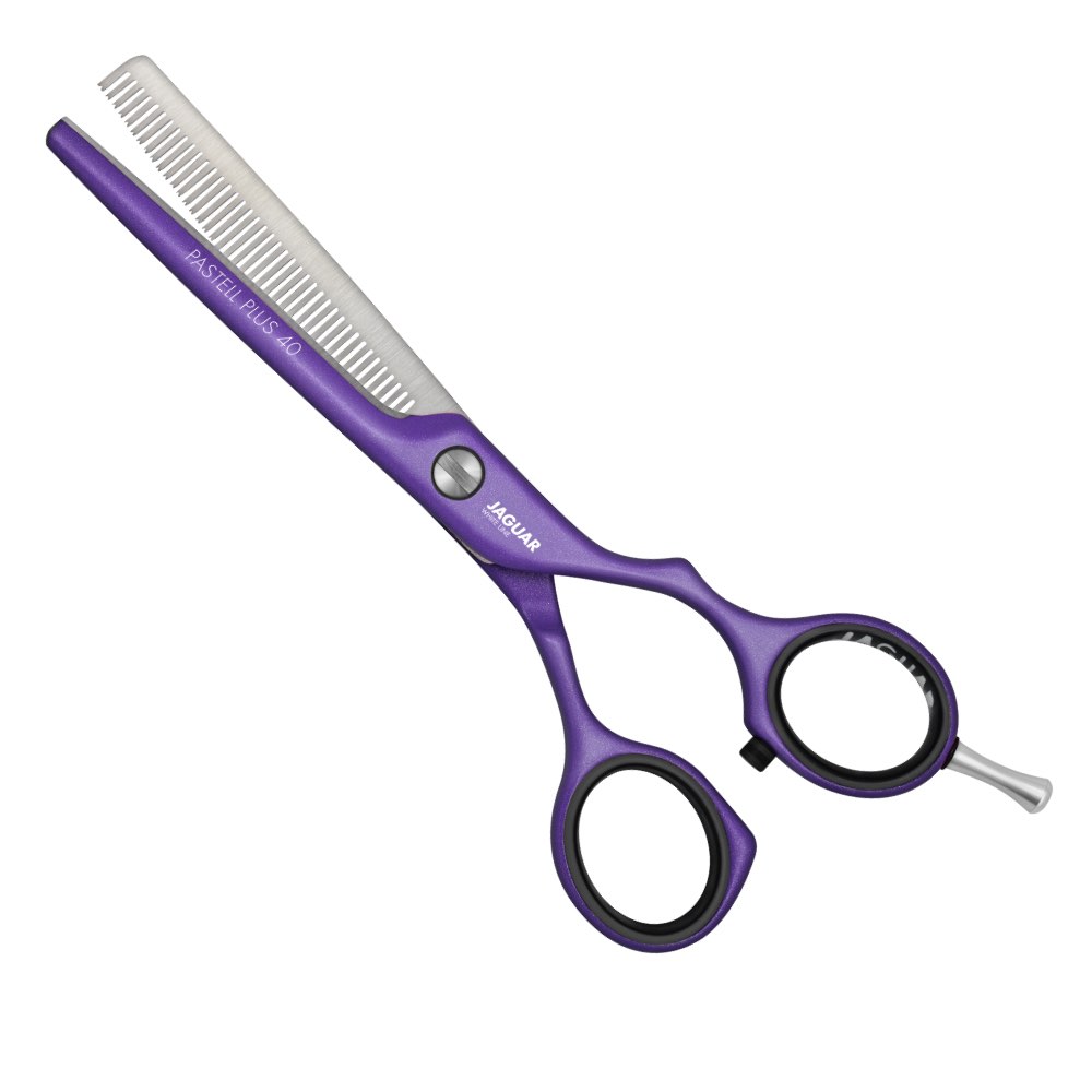 Jaguar Schere White Line Pastell Plus Offset 40 Viola 3054-1 - 5,5 Zoll