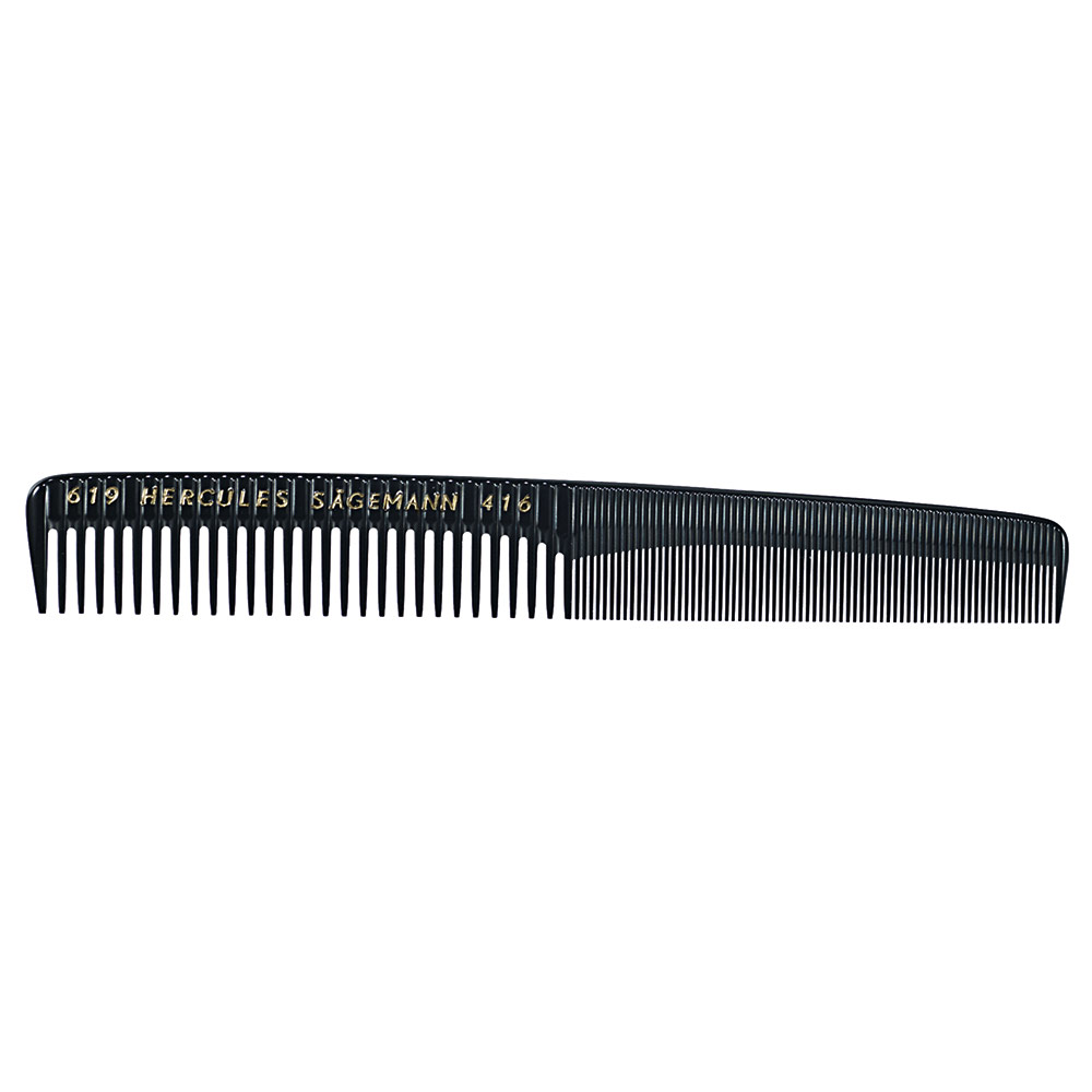 Hercules Sägemann Naturkautschuk- Kamm 619-416 - 7,0 Zoll