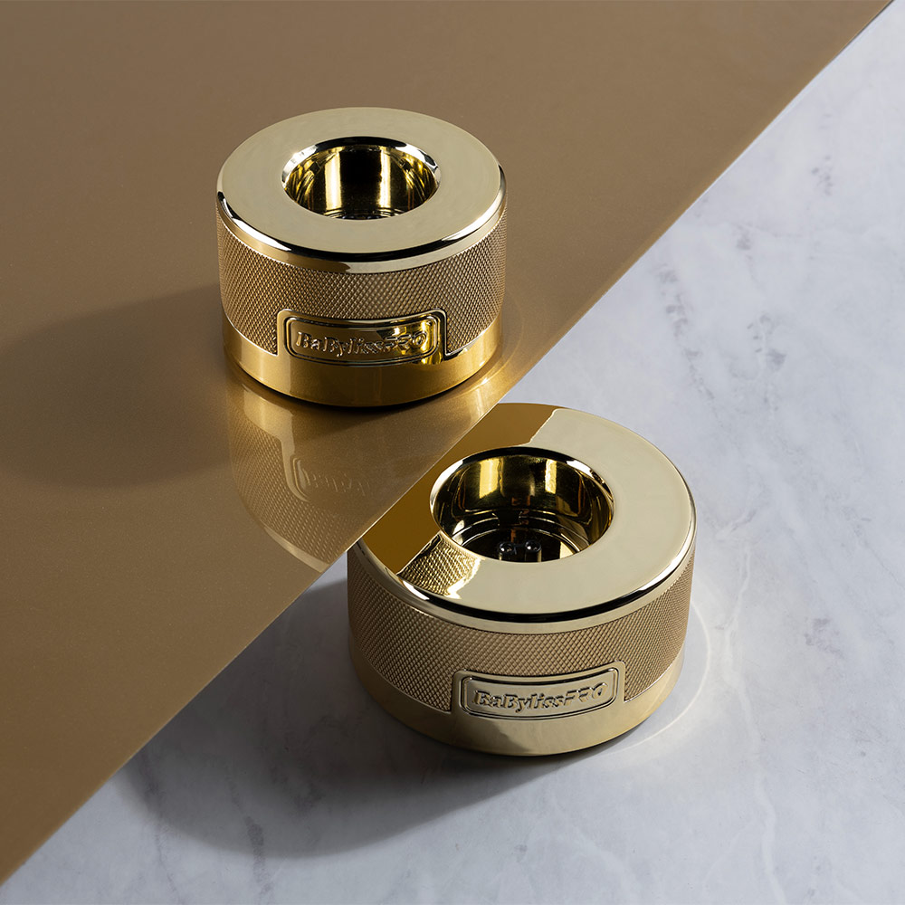 BaByliss PRO 4Artists Metal Clipper Ladeständer Gold