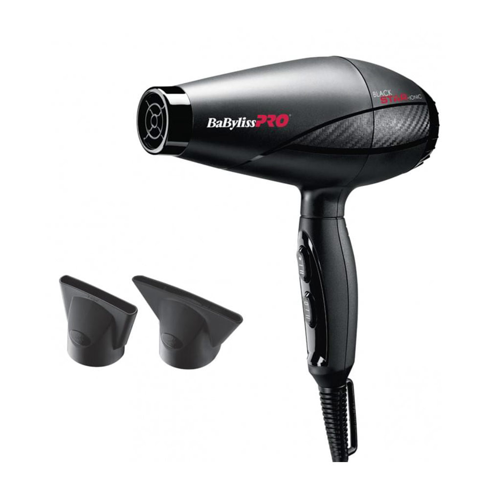 Babyliss PRO Black Star Ionic Fön Haartrockner 2200W 440 g BAB6250IE