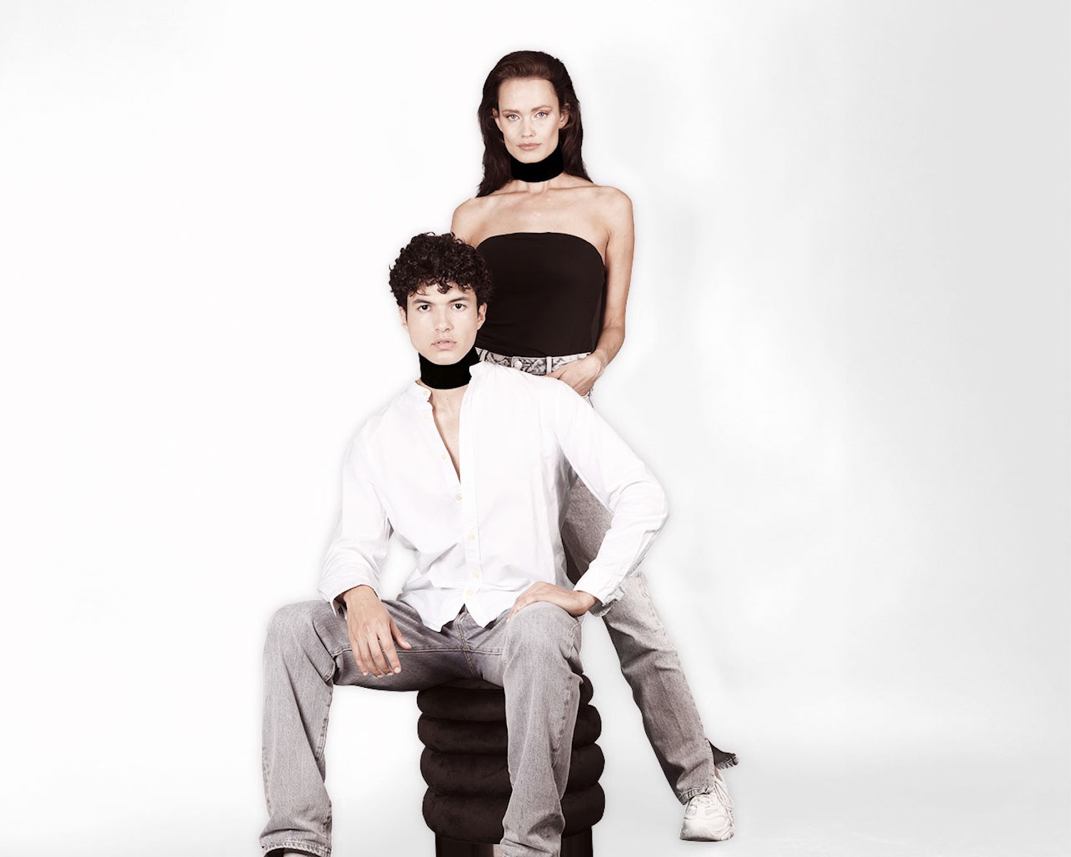 Trend Design Halsschutzkrause COLLIER 5 Rollen à 50 Blatt