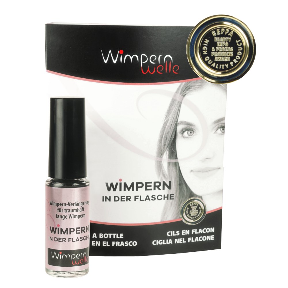 Wimpernwelle - Wimpern in der Flasche