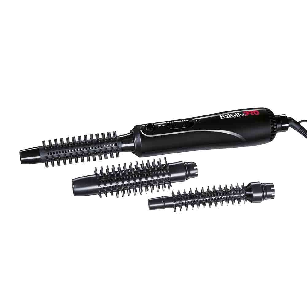 ---B-Ware--- BaByliss PRO Warmluftbürste Trio 3 auswechselbare Bürsten BAB3400E