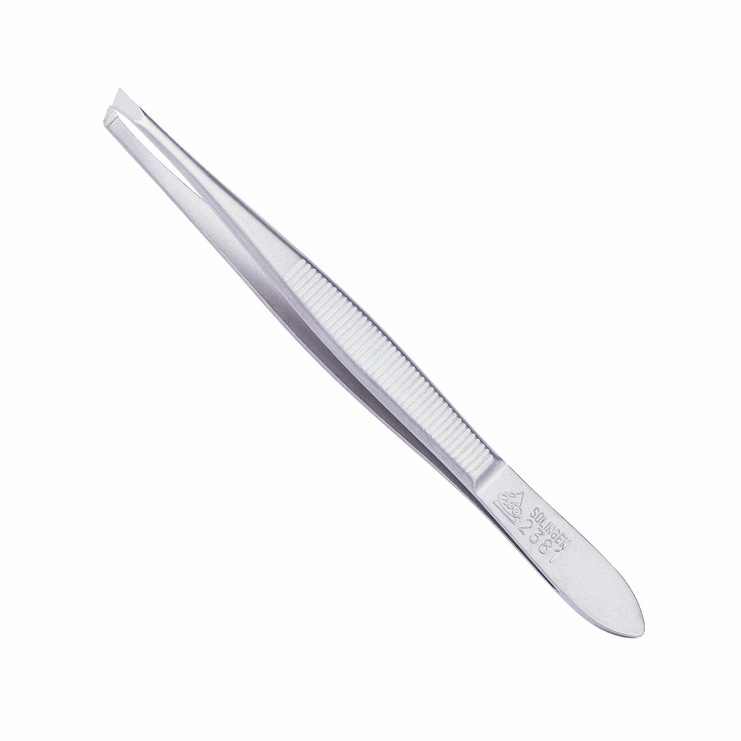 Erbe Premium Pinzette 9cm, Schmal-Schräg - 92381