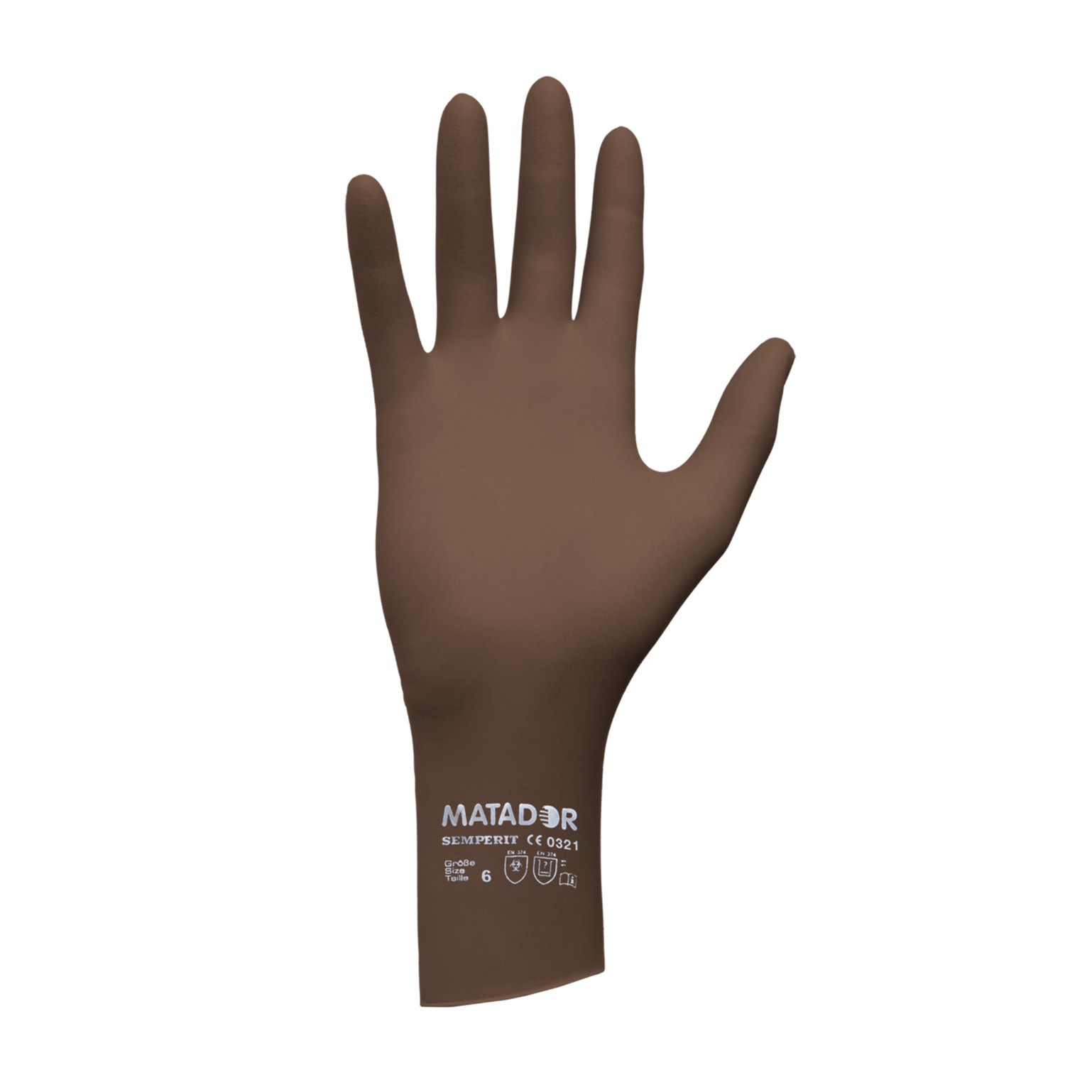 Matador Latex-Friseurhandschuhe Größe 6,5