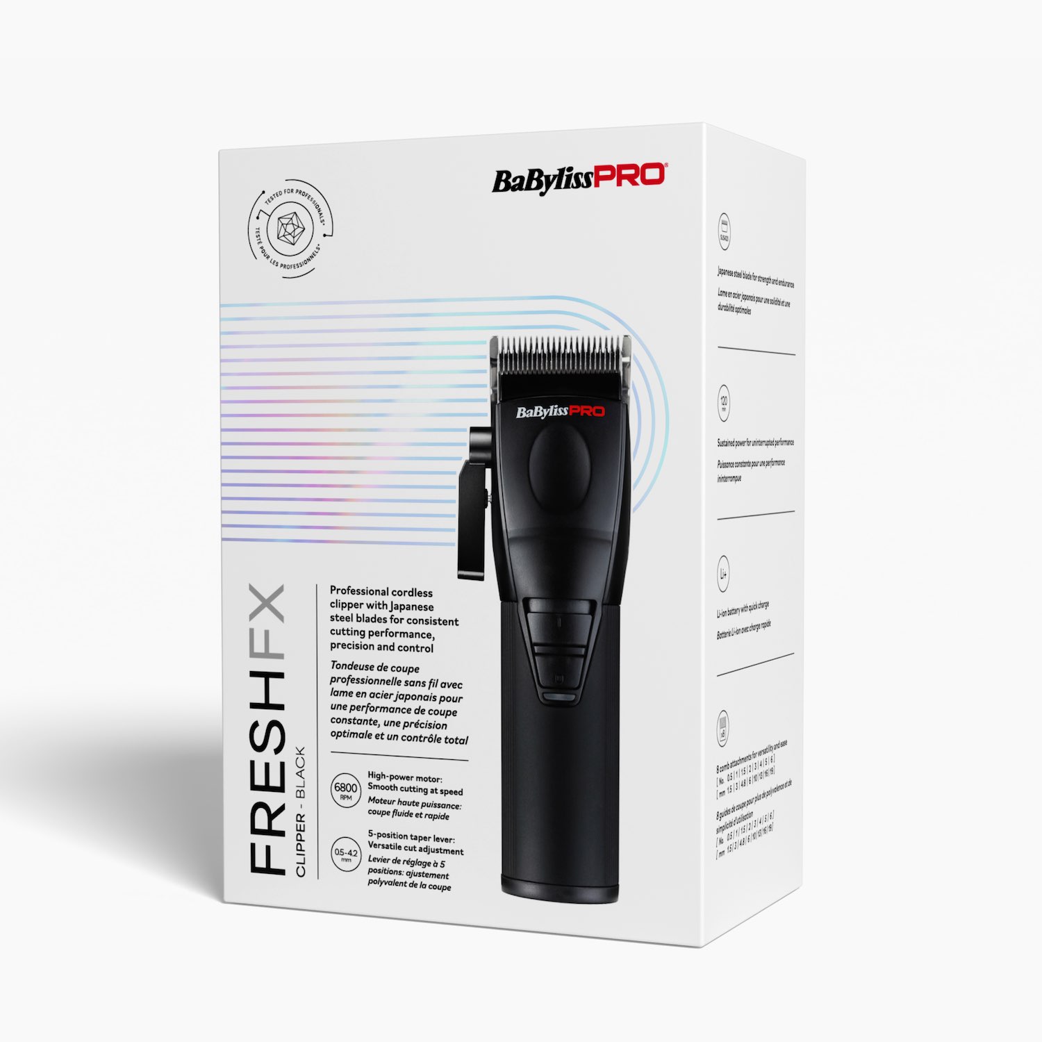 Babyliss Pro Fresh FX Clipper Haarschneider FX86E