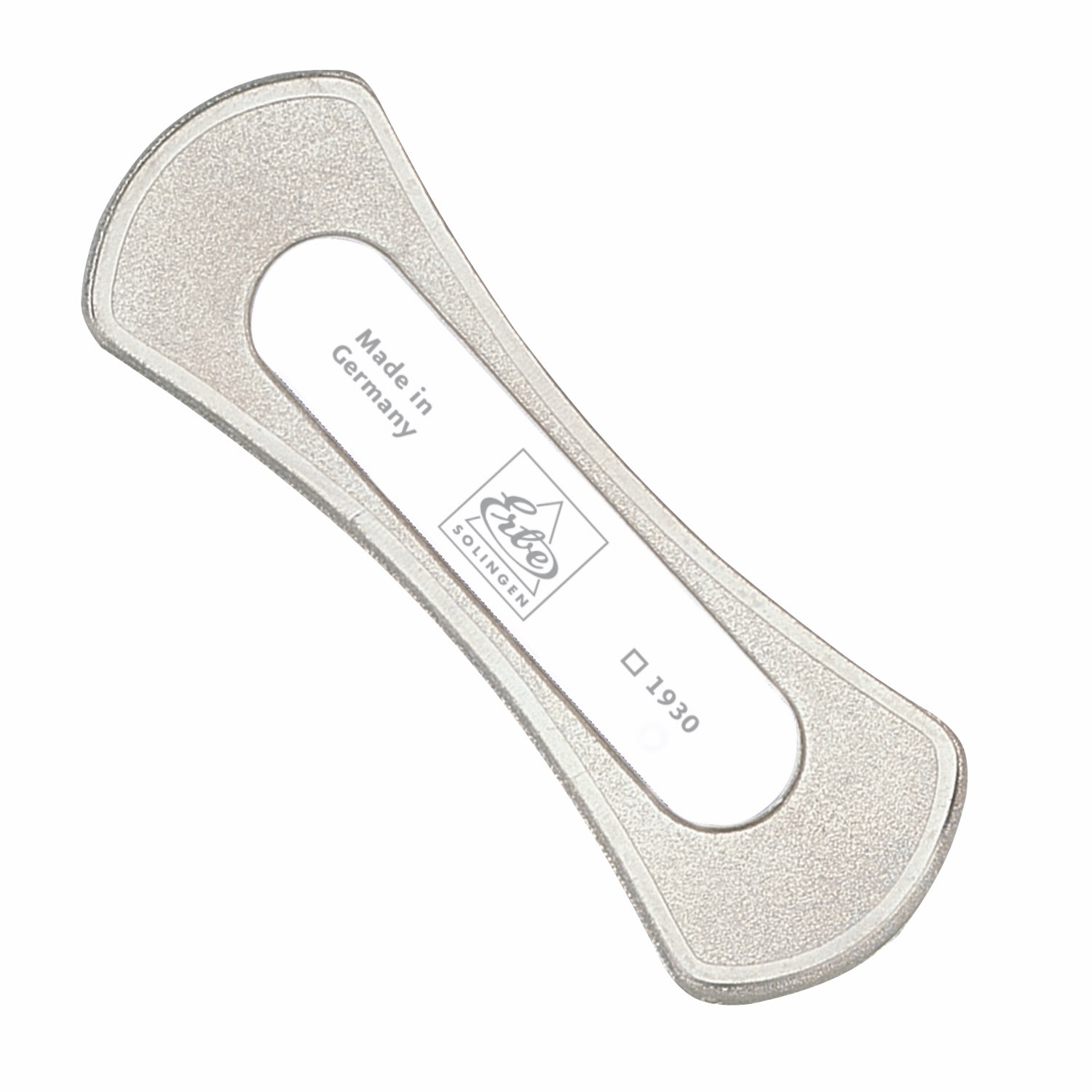 Erbe Profi- Nagelfeile Rillenfeile weiß - 91930