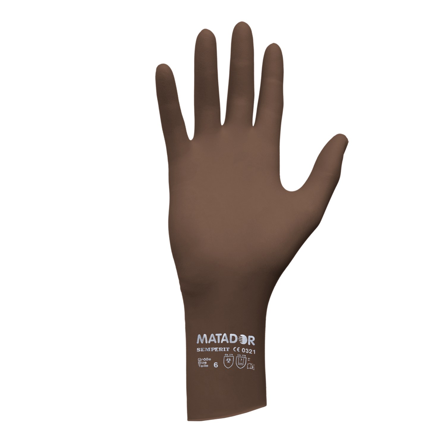 Matador Latex-Friseurhandschuhe Größe 7,5