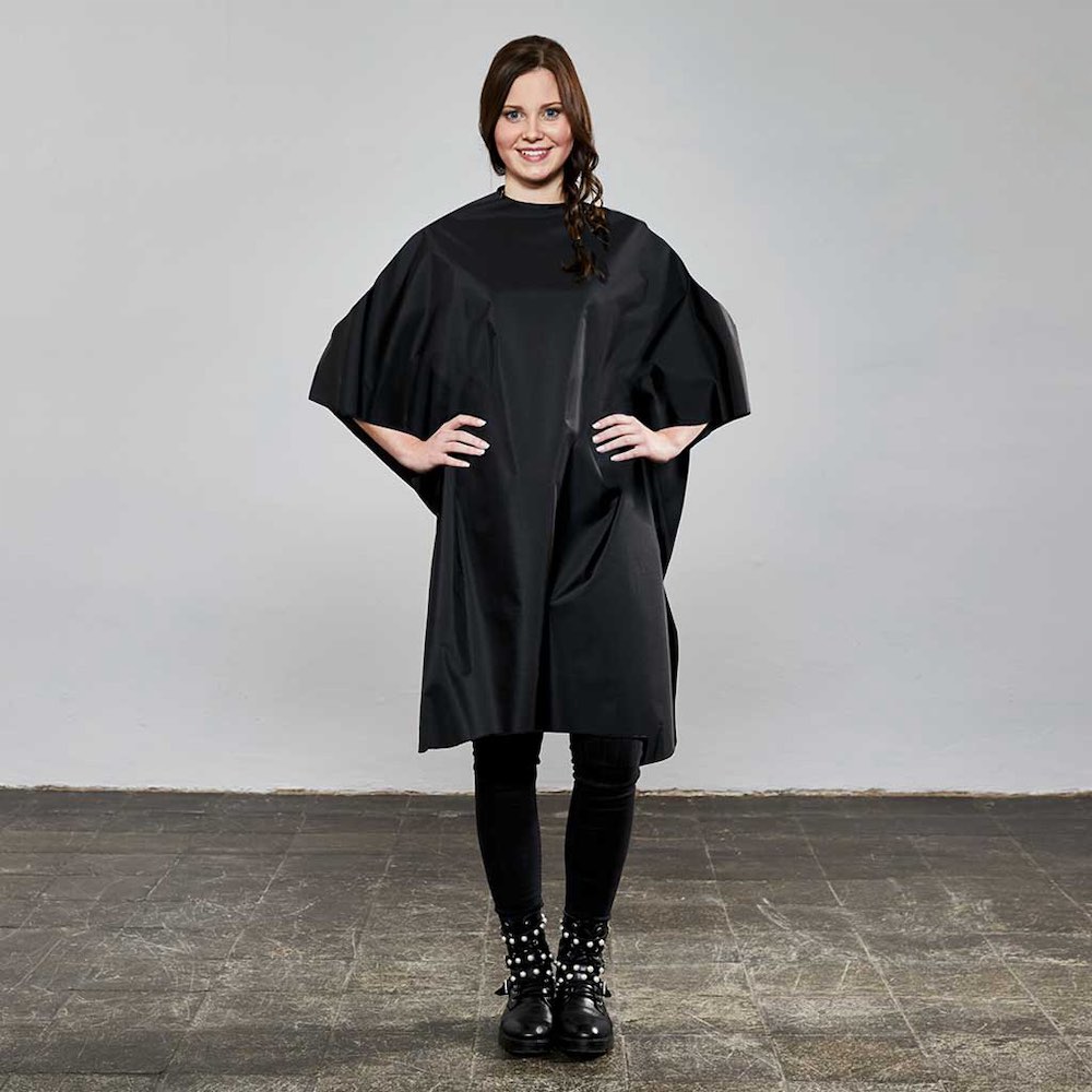 Trend Design Nano RecYcape Färbeumhang - Schwarz