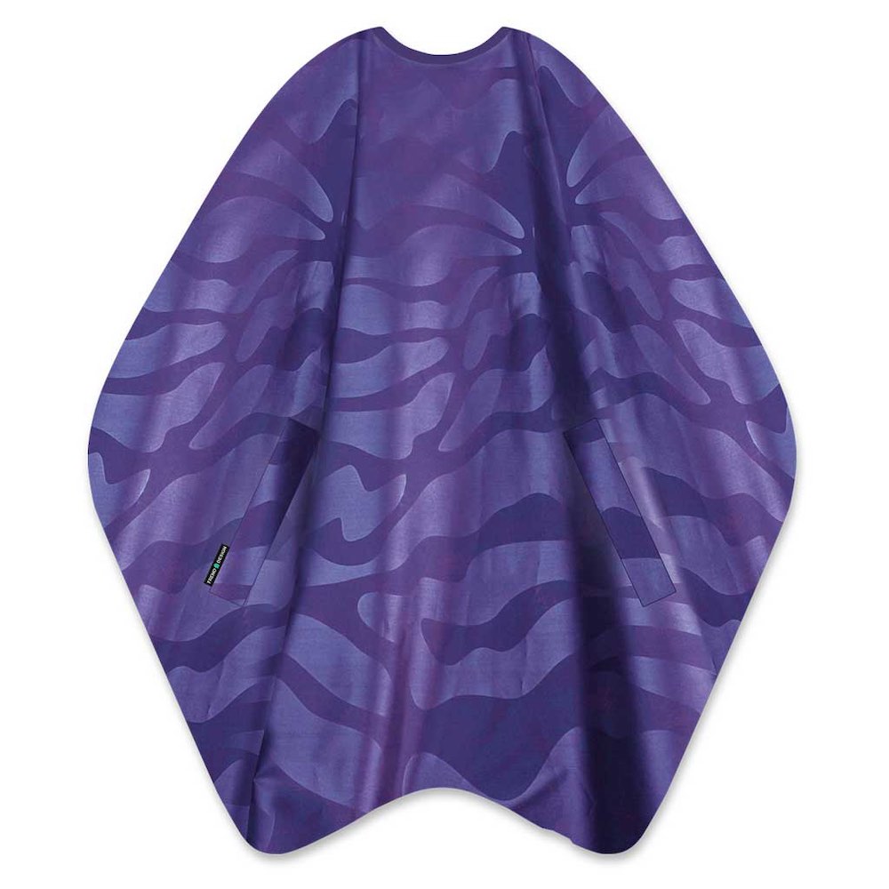 Trend Design NANO Compact Färbeumhang - Violett gemustert