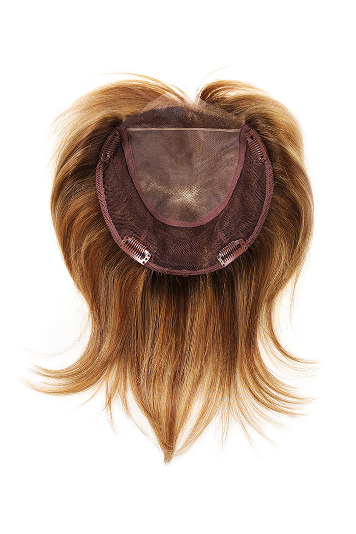 Belle Madame Echthaar Haarteil - Barcelona RH 10/12 Medium-Ash-Blond