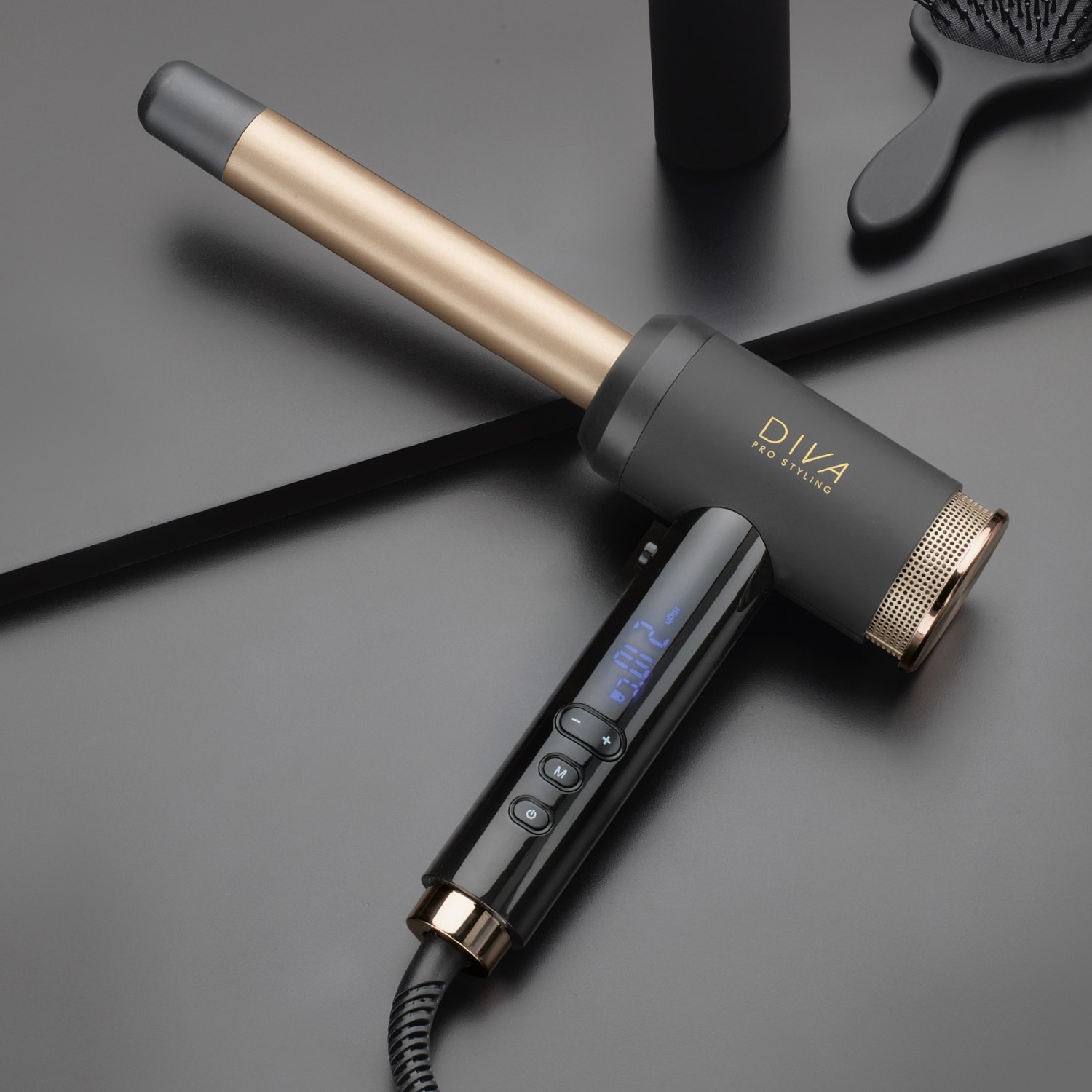 Diva Air Curl - Gold/ Schwarz