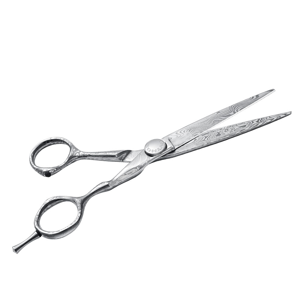 Tondeo Scheren Mythos Damast Offset Conblade 6,0 Zoll - 9012