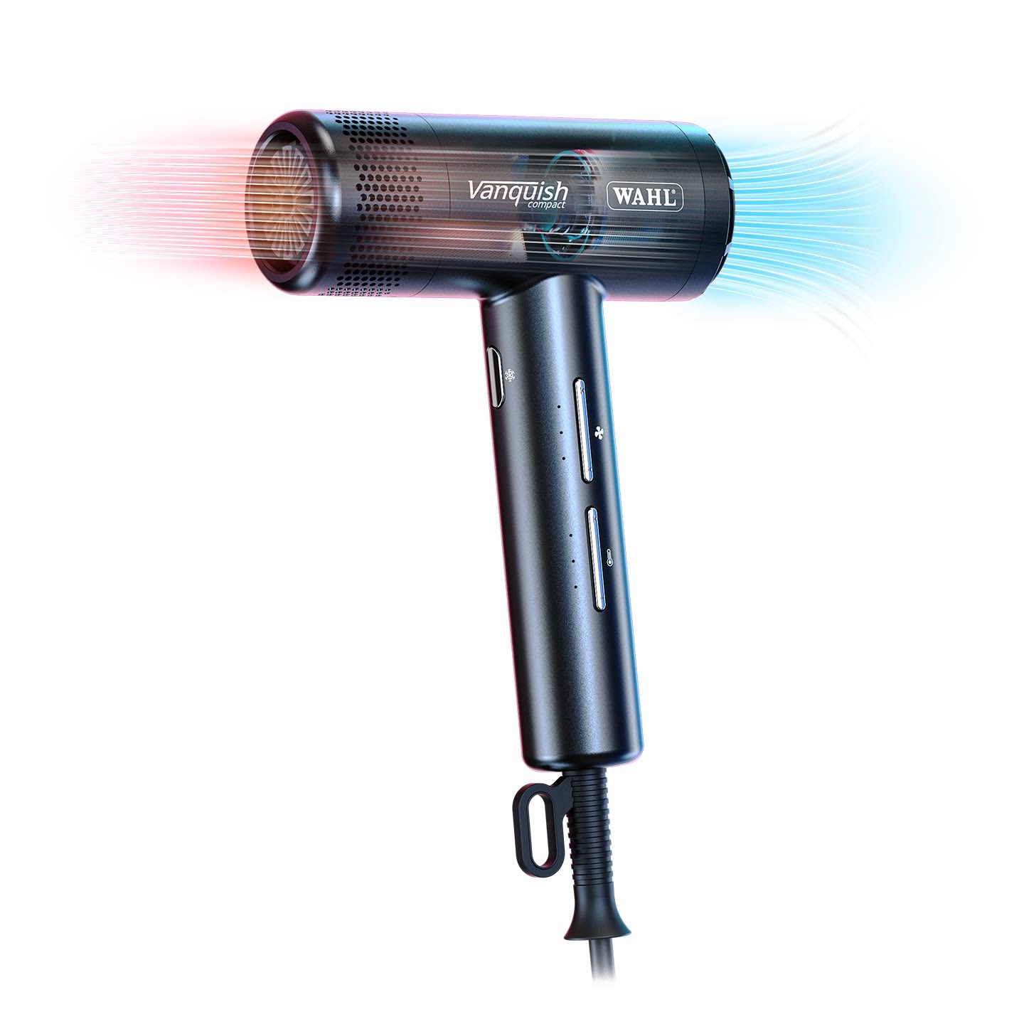 Wahl Vanquish Compact Haartrockner Schwarz 1.600 Watt