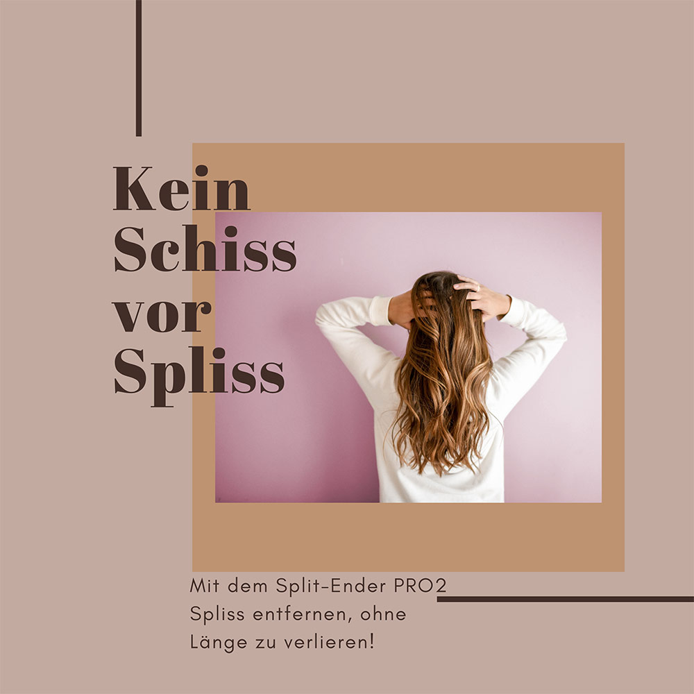 Talavera Split-Ender Pro 2 Spliss-Entferner schwarz black gegen Spliss