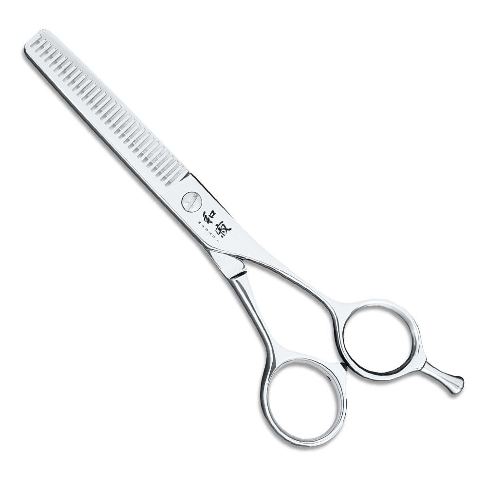 KAI Modellierschere Kasho WASABI 30 Zähne oben 5,5 Zoll - WST-230 B