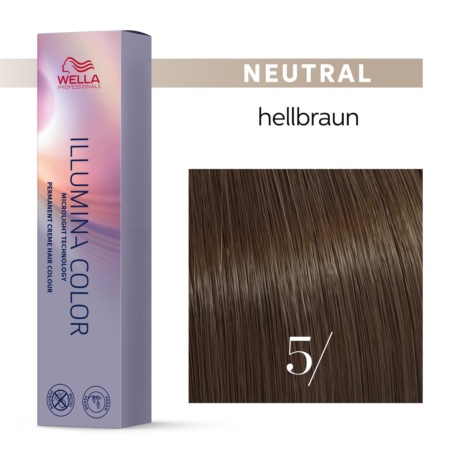 Wella Illumina Color Haarfarbe 5/ Hellbraun