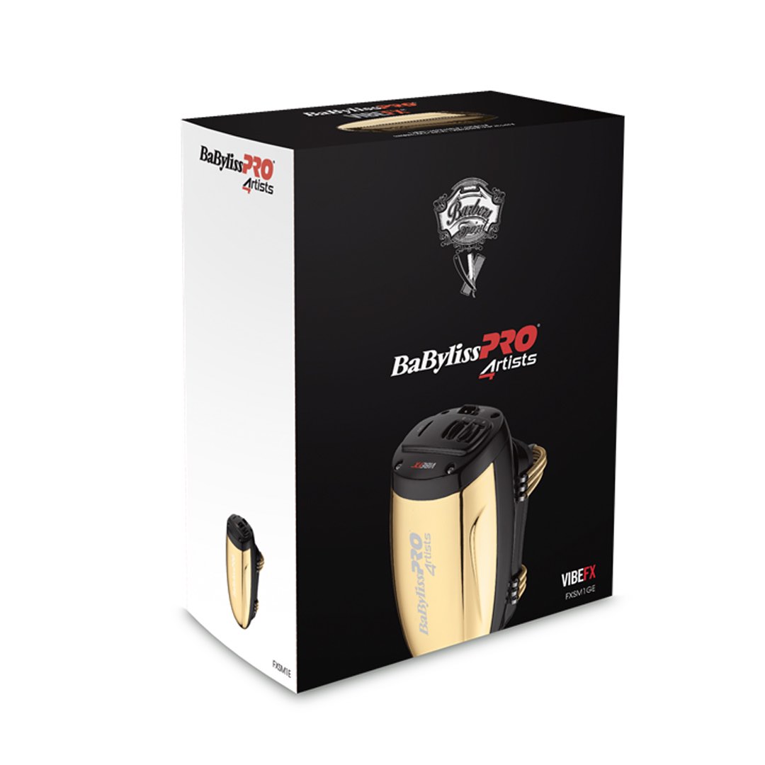 BaByliss PRO 4Artists VIBEFX gold Massagegerät für Barber-Massage VIBEFX FXSM1GE