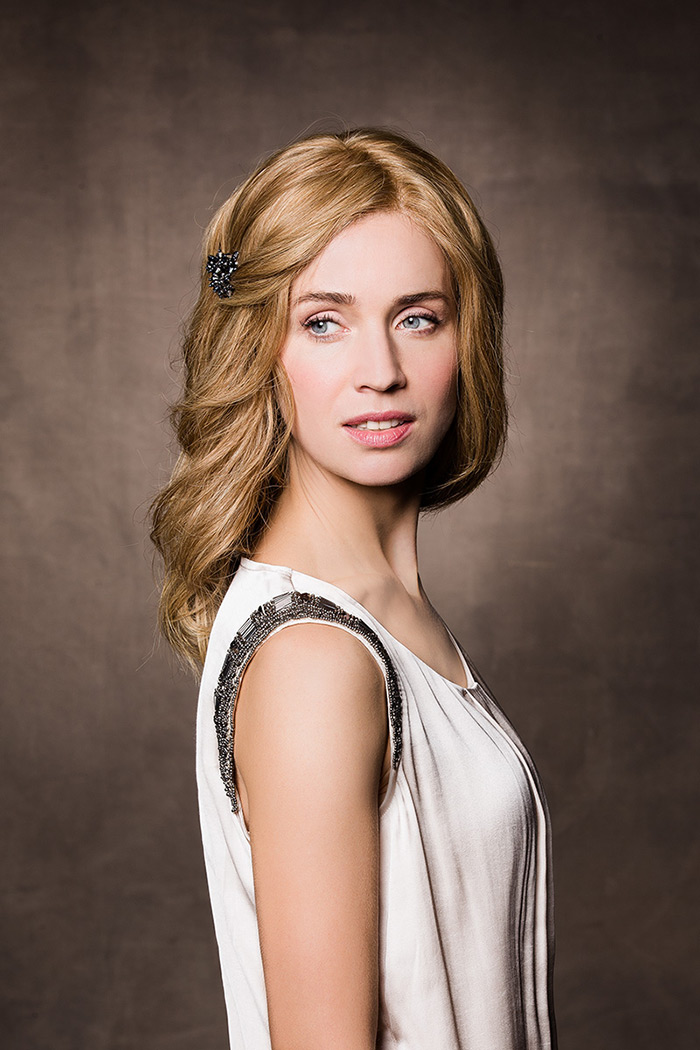 Belle Madame Echthaar Perücke - Giselle RH 12/27/22H+Root10 Caramel-Root