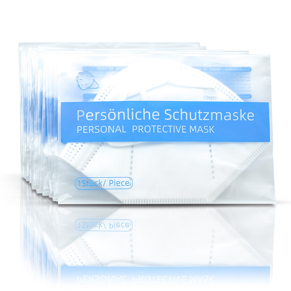 HYGISUN Mundschutz FFP2 Maske FFP 2 Atemschutzmaske Gesichtsmaske 20 Stück