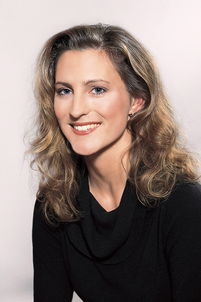 Belle Madame Echthaar Perücke - Aida Medium