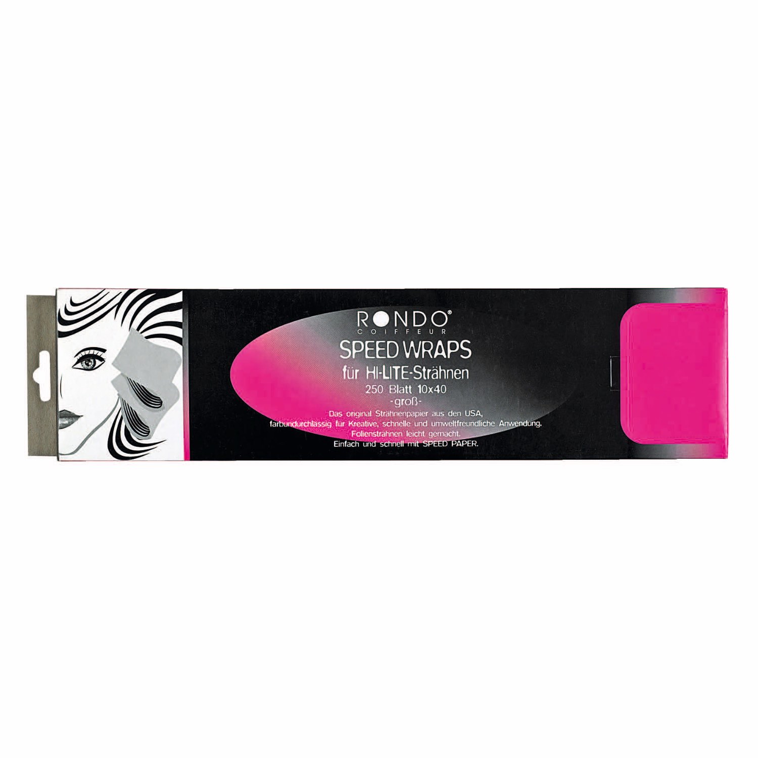 Rondo Speed Wraps Groß 10 x 40 cm - 250 Blatt