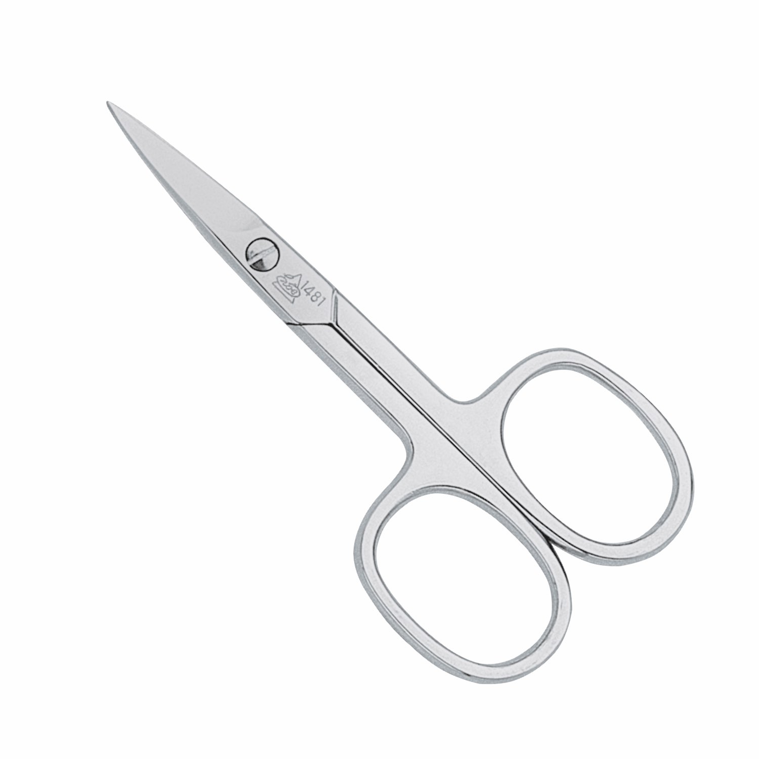 Erbe Nagelschere gerade, aufgebogen, glatt, vernickelt - 91481