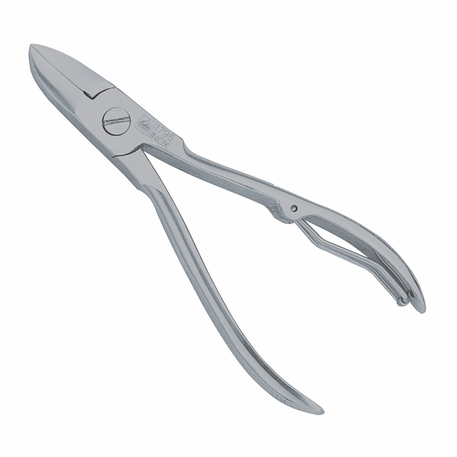 Erbe Nagelzange Professional rostfrei Inox, karierte Schenkel, Drahtfeder- 91795