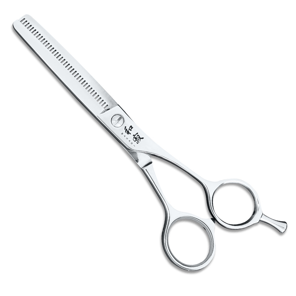 KAI Modellierschere Kasho WASABI 38 Zähne oben 5,5 Zoll - WST-238 B