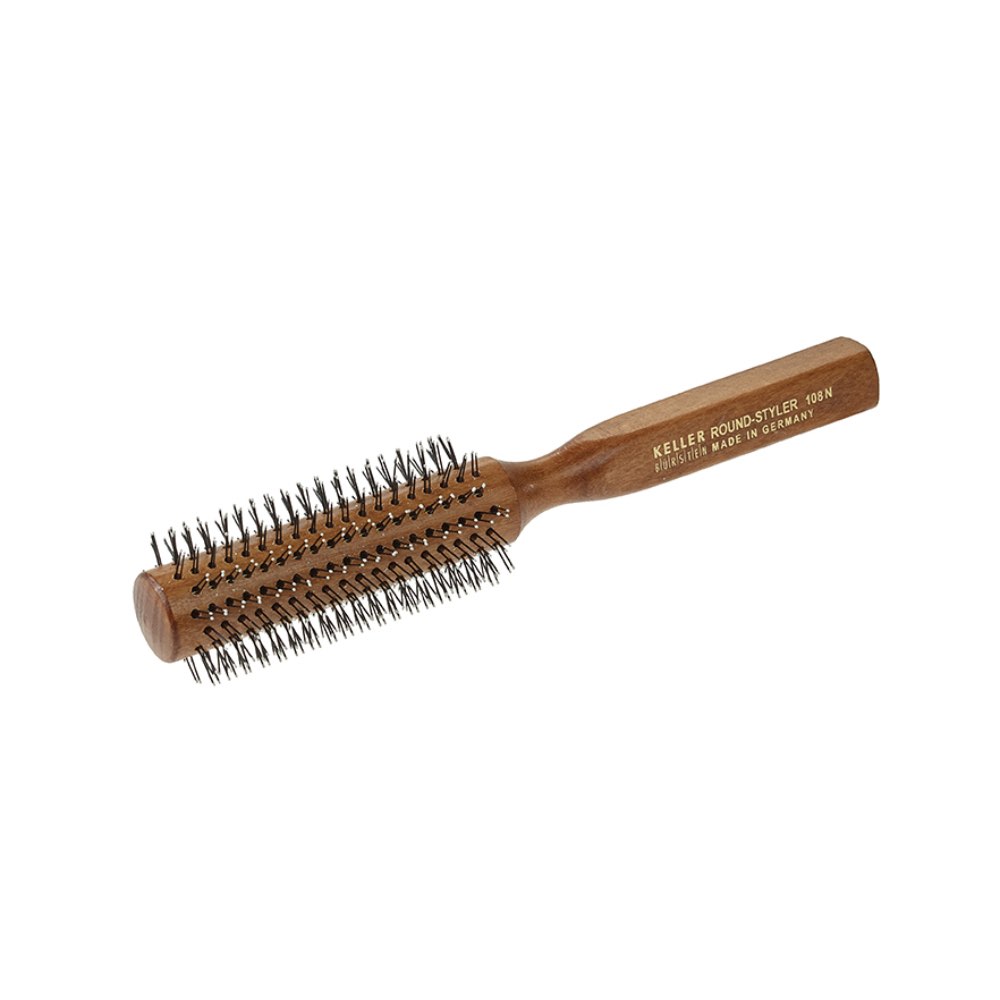 Keller Round- Styler Rundbürste 108N mit Noppen 24 mm/ 42 mm