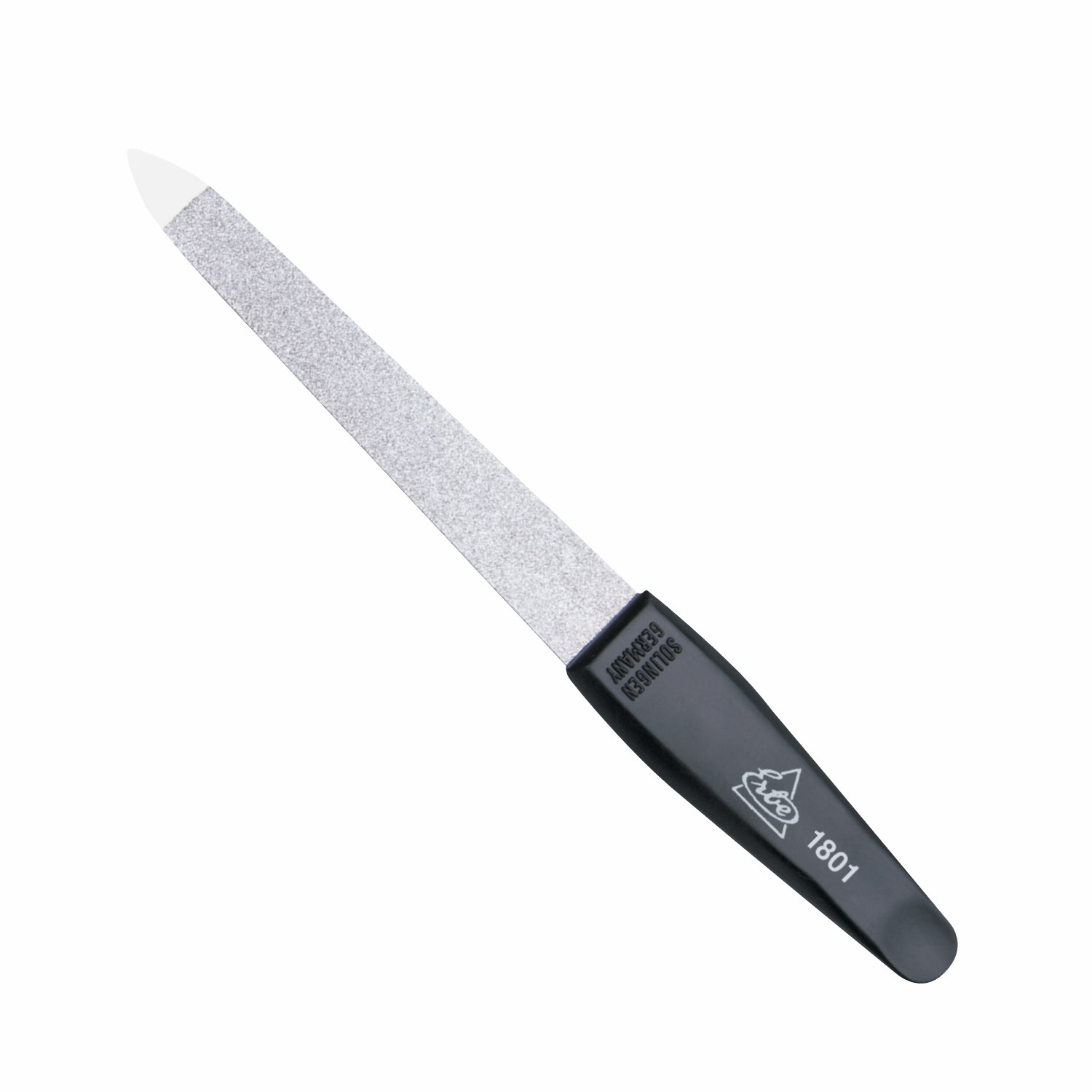 Erbe Saphir-Flachfeile mit Griff, grob/fein, verchromt 10 cm - 91801