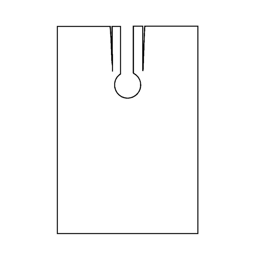 Rondo Einweg- Umhang glatt - 100 Stück