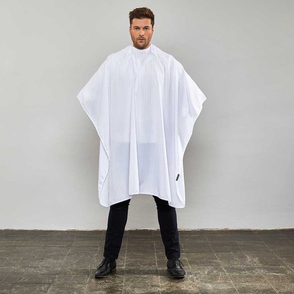 Trend Design Herren Schneideumhang - Weiß mit Hakenverschluss