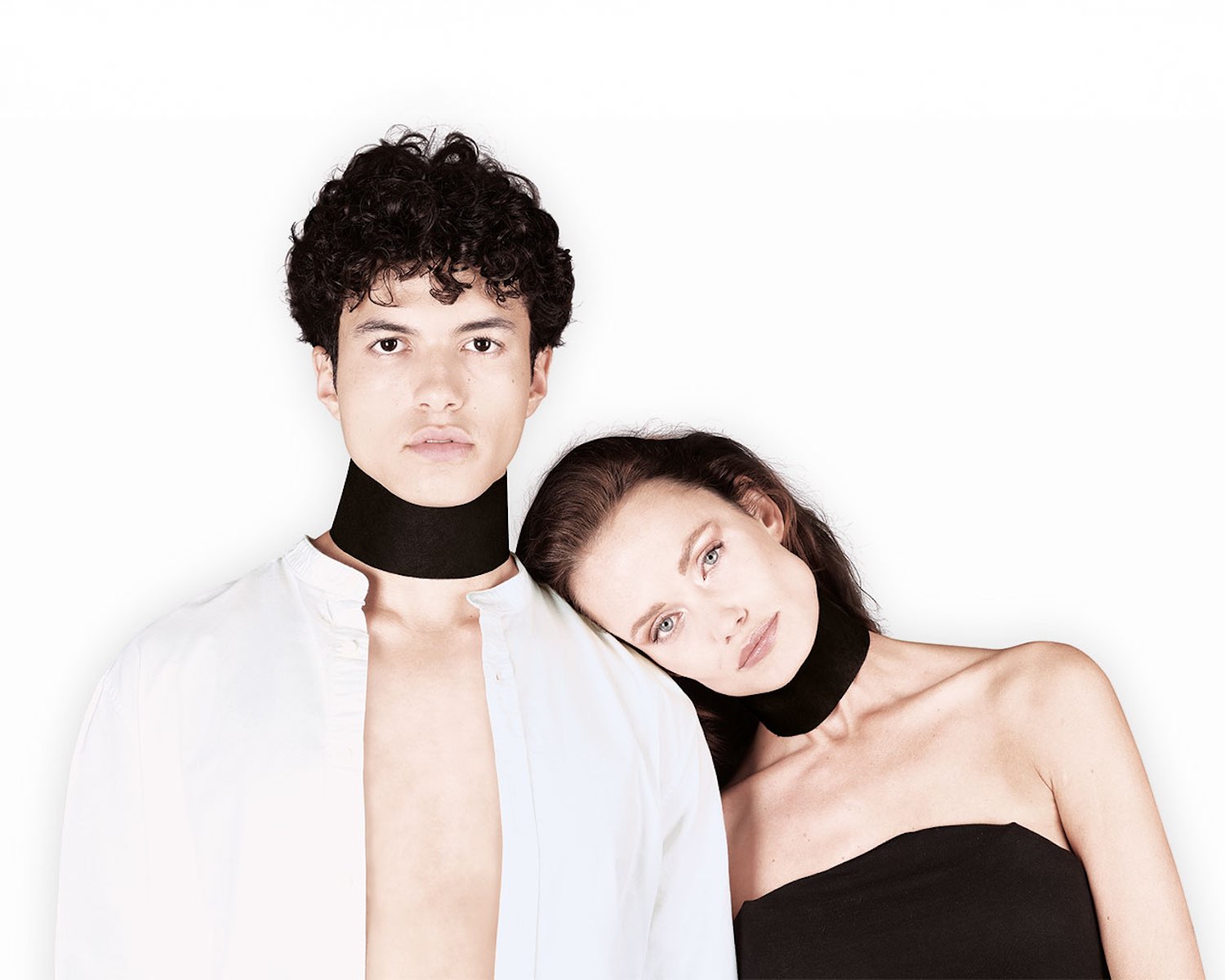 Trend Design Halsschutzkrause COLLIER 5 Rollen à 50 Blatt