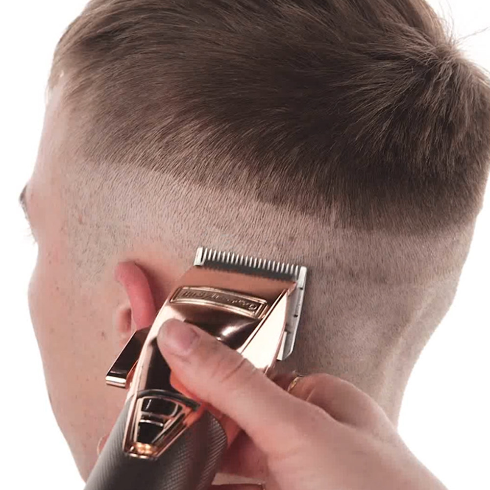 BaByliss PRO 4Artists Barber Clipper ROSEFX mit 8 Kammaufsätzen FX8700RGE