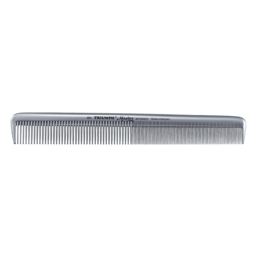 Hercules Sägemann Triumph Master Kamm Silber- Metallic 254 - 8,5 Zoll