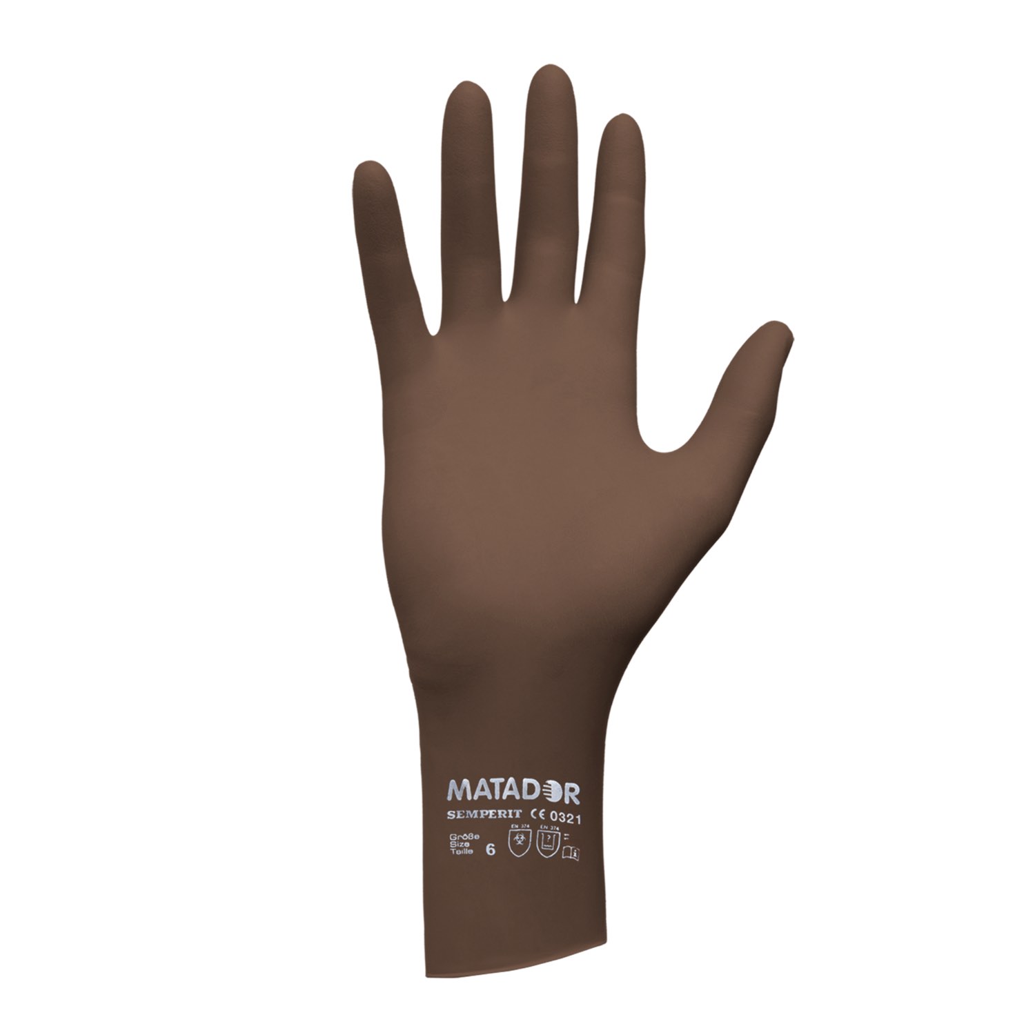 Matador Latex-Friseurhandschuhe Größe 6,0