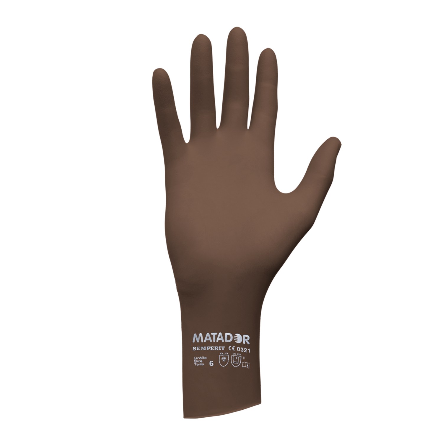 Matador Latex-Friseurhandschuhe Größe 8,5