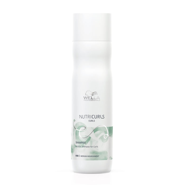 Wella NutriCurls Curls Mizellen Shampoo für Locken 250 ml Wella NutriCurls Curls Mizellen Shampoo für Locken 250 ml
